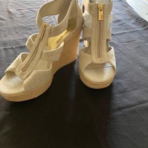 MAURICES ESTELLE JUTE 4" WEDGE SIZE 10